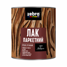 Лак паркетний алкідний TM ZEBRA 2,5кг