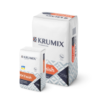 Шпаклевка гипсовая Finish TM Krumix 25кг