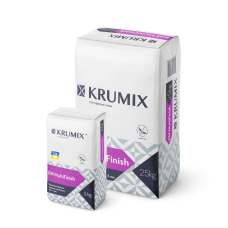 Шпаклевка гипсовая MultiFinish ТМ Krumix 25кг