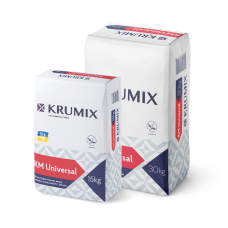 Штукатурка гипсовая легкая Universal ТМ Krumix 30кг