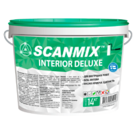 Водно-дисперсионная краска для внутренних работ Scanmix INTERIOR DELUXE 14 кг