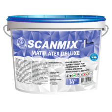 Латексная краска для внутренних работ Scanmix MATTLATEX DELUXE 14кг