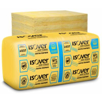 Минеральная вата ISOVER Скатная Кровля 1170х610х50мм/20шт (14,27м2)/цена/м2
