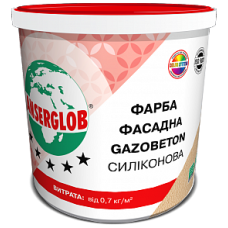 КРАСКА СИЛИКОНОВАЯ ФАСАДНАЯ ANSERGLOB GAZOBETON (14кг)
