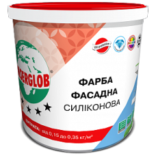 КРАСКА ФАСАДНАЯ ANSERGLOB «СИЛИКОНОВАЯ» (14кг)