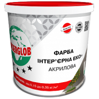 КРАСКА ИНТЕРЬЕРНАЯ ЭКО ANSERGLOB (14кг)