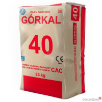 Цемент глиноземистий GORKAL (Горкал) 40 / 25кг Цемент глиноземистий GORKAL (Горкал) 40 / 25кг