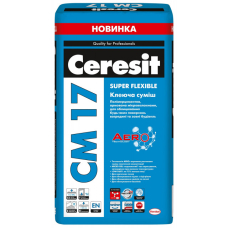 Клей для плитки Ceresit CM 17 AERO SUPER FLEXIBLE 25кг